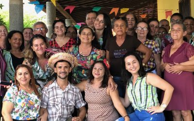 Aposentados e pensionistas participaram do Primeiro Arraiá do Icaprev