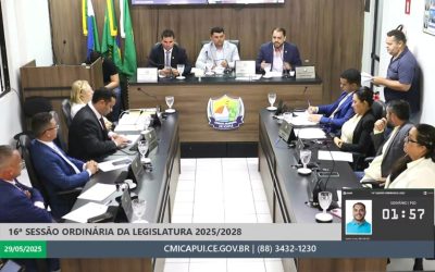 O PARCELAMENTO E REPARCELAMENTO DE DÉBITOS PREVIDENCIÁRIOS DO MUNICÍPIO DE ICAPUÍ É APROVADO PELOS VEREADORES