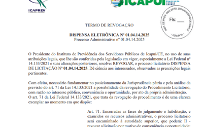 Dispensa Eletrônica N° 01.04.14.2025